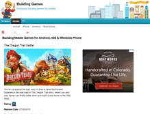 Tablet Screenshot of buildinggame.net